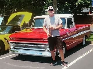 Exterior detailing on a chevy, Cumming GA