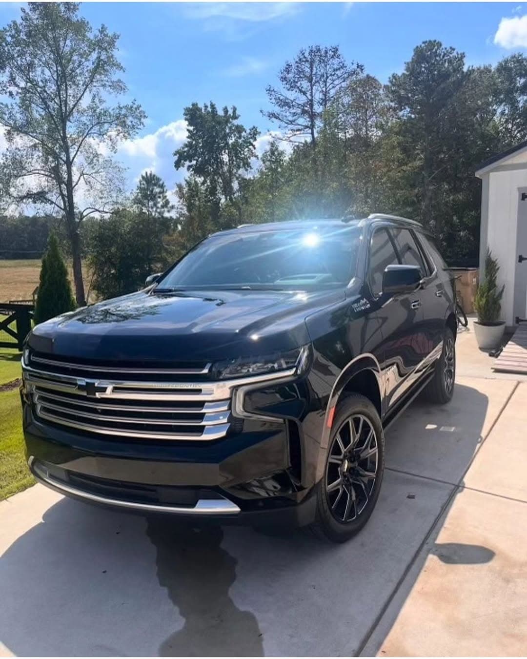 Exterior detailing on a escalade, Cumming GA