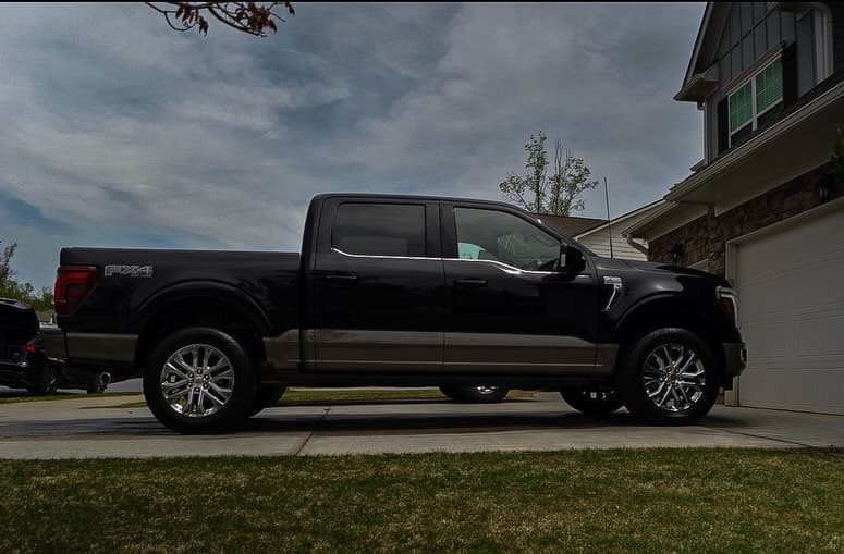 Exterior detailing on a ford, Cumming GA
