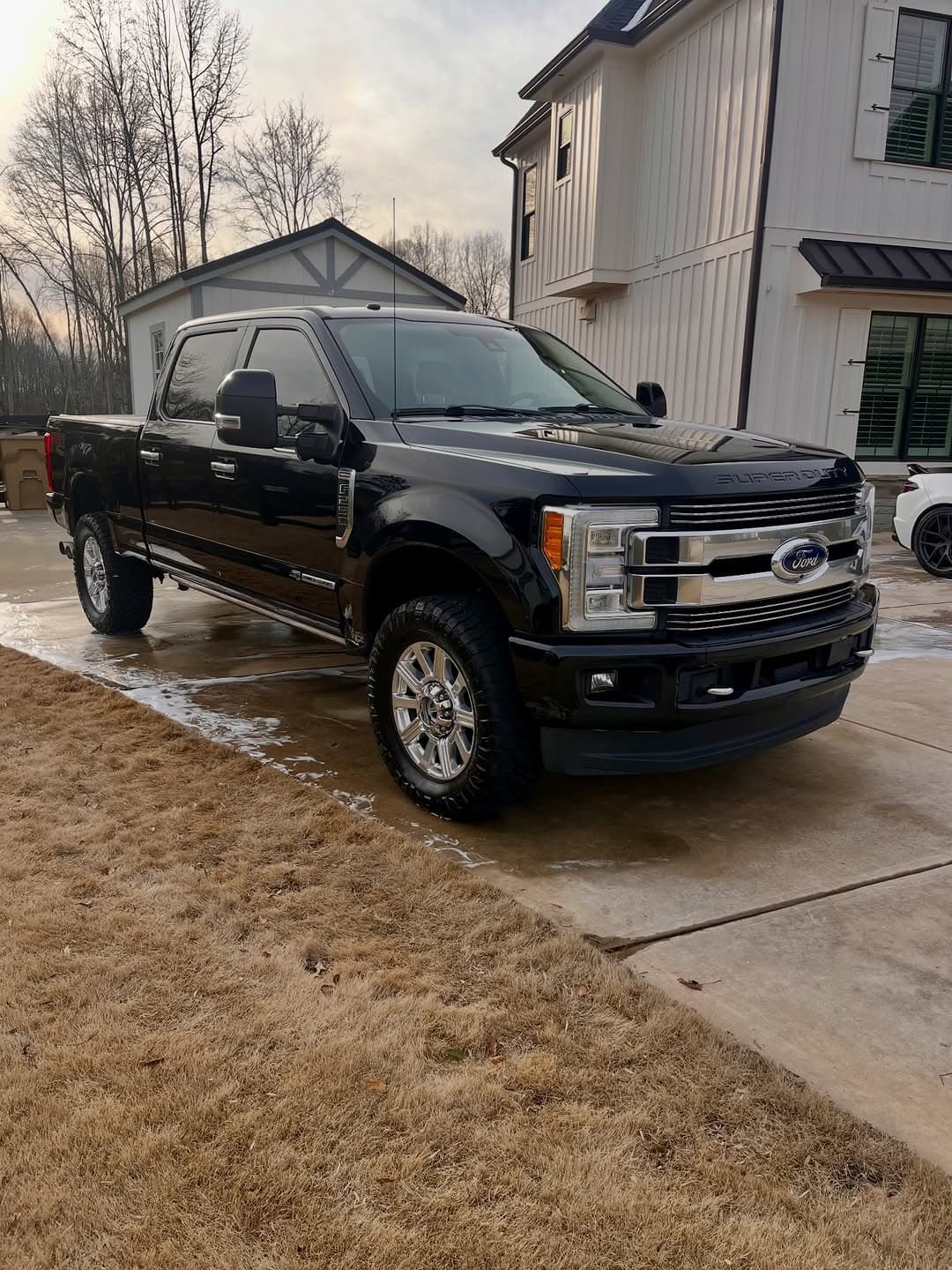 Exterior detailing on a ford, Cumming GA