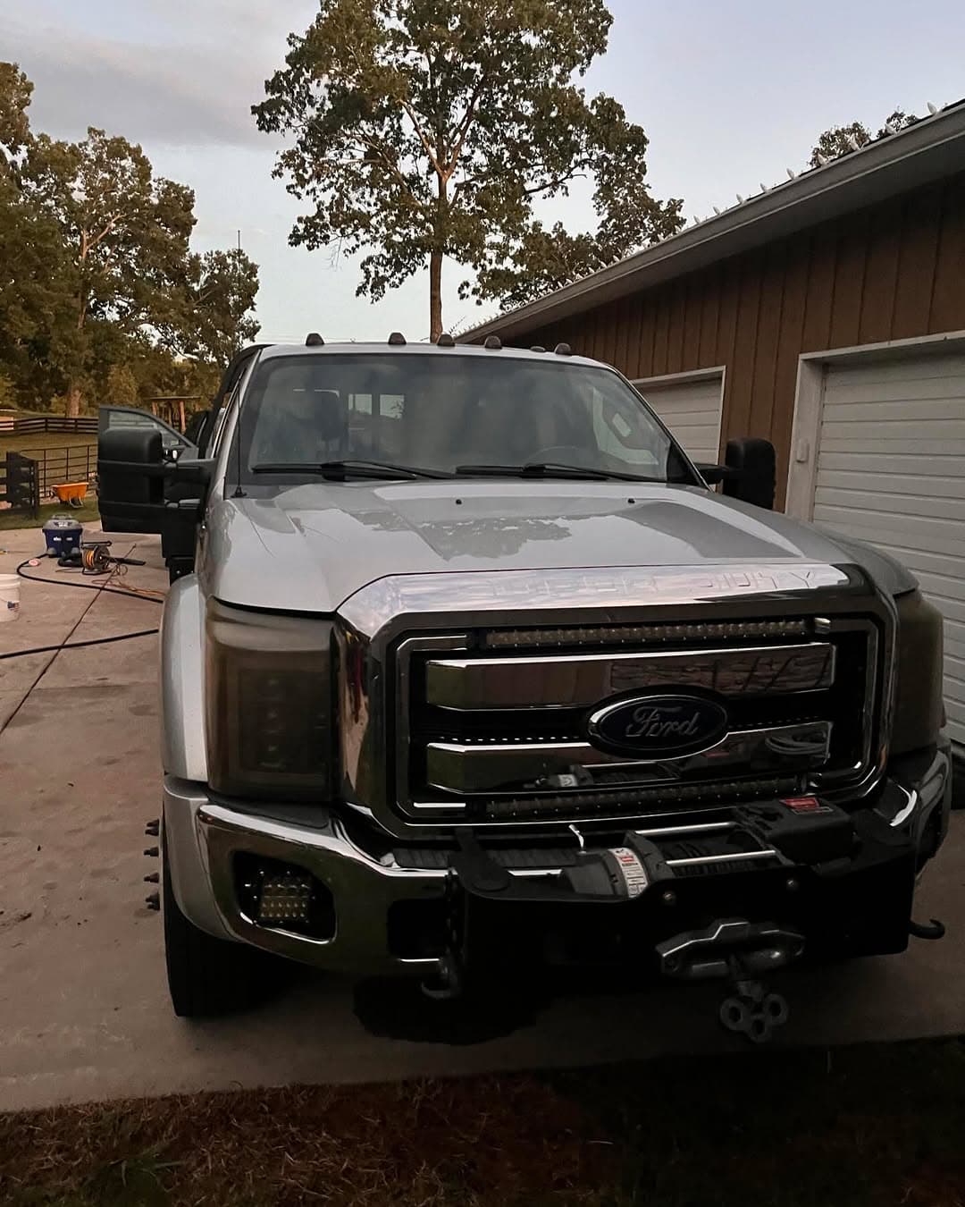 Work truck exterior detail — the same standard applied to fleet and commercial vehicles, Cumming GA