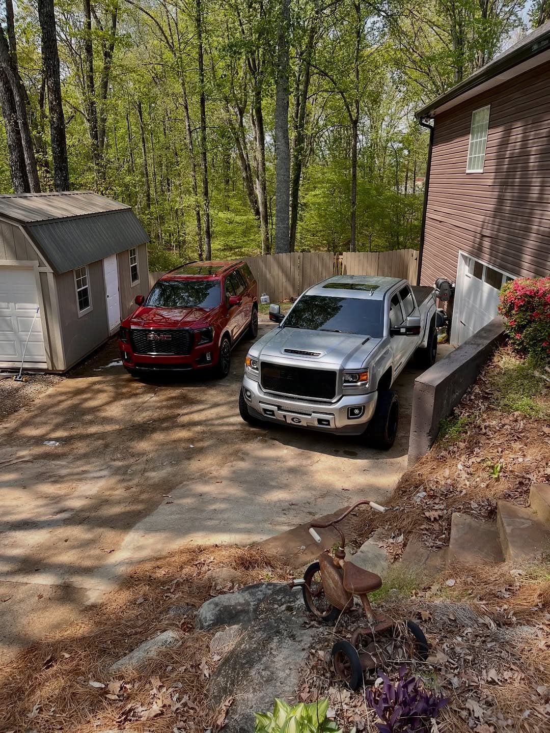 Exterior detailing on a gmc, Cumming GA