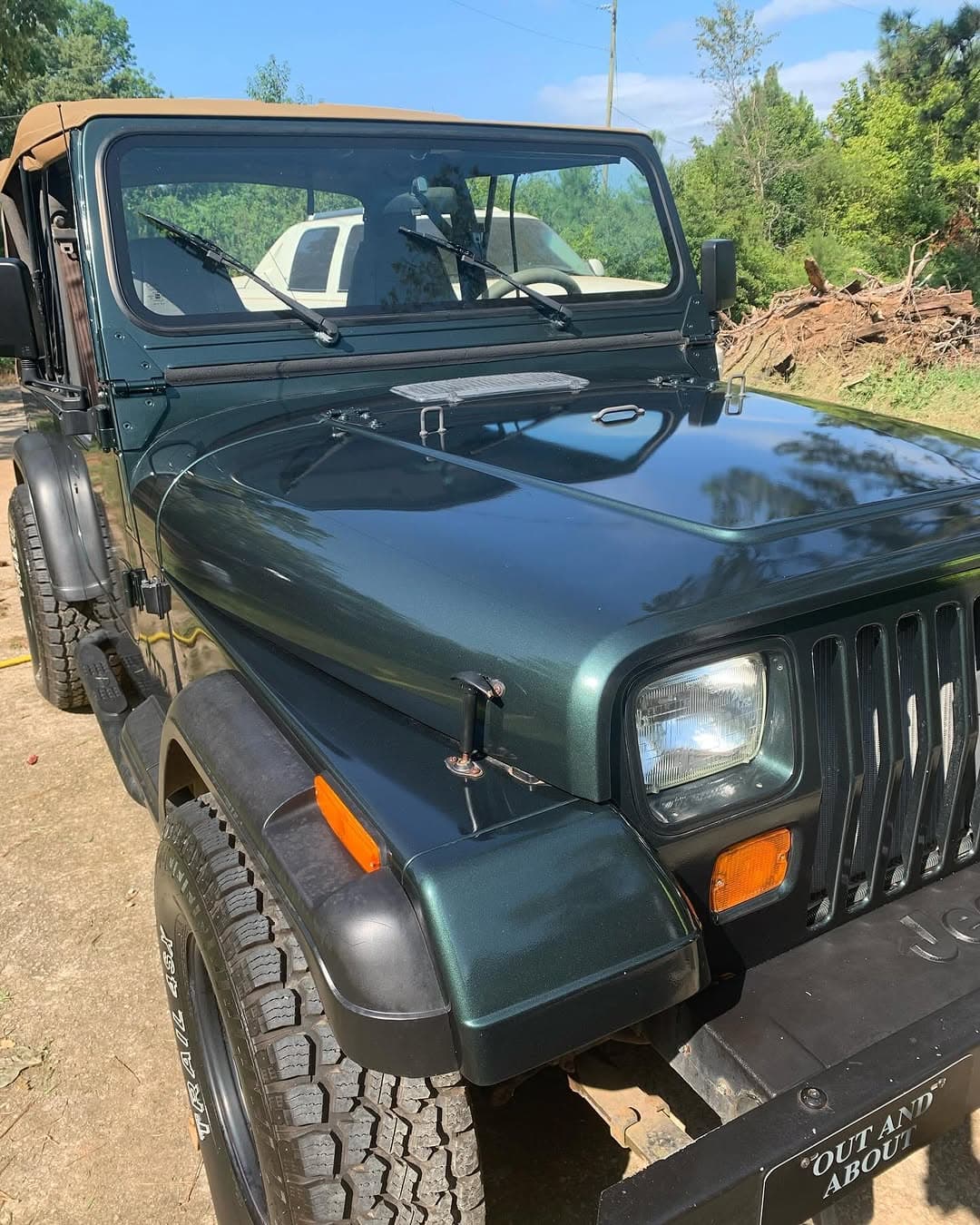 Detailed Jeep exterior with wash and wax, Cumming GA