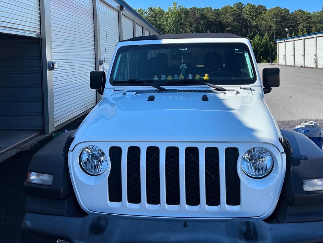 Exterior detailing on a jeep, Cumming GA