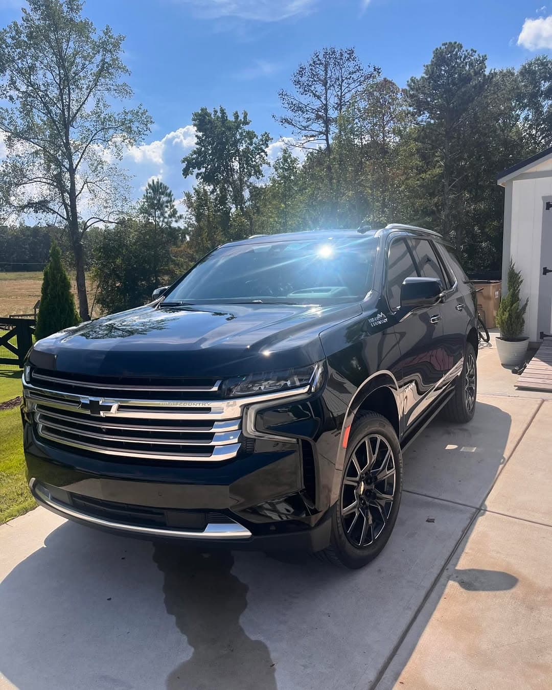 Exterior detailing on a tahoe, Cumming GA