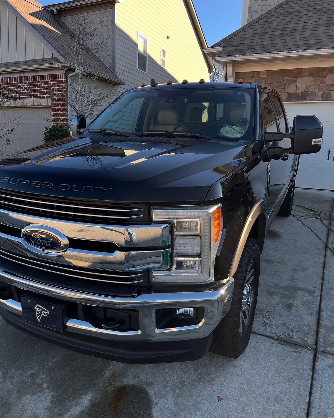 Exterior detailing on a truck, Cumming GA