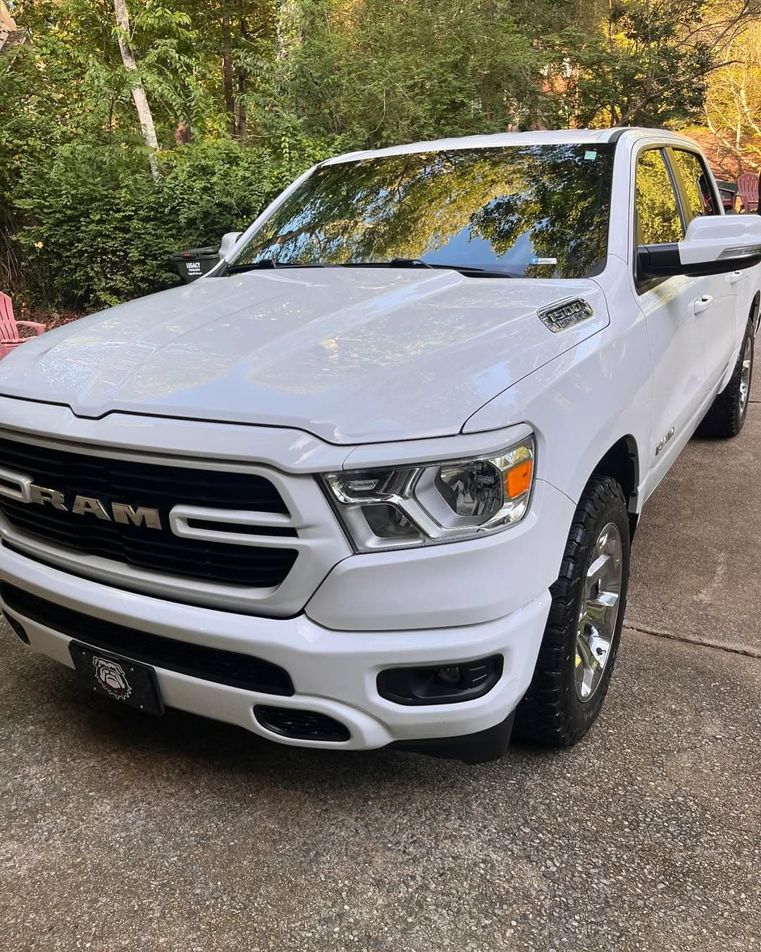 Exterior detailing on a vehicle, Cumming GA