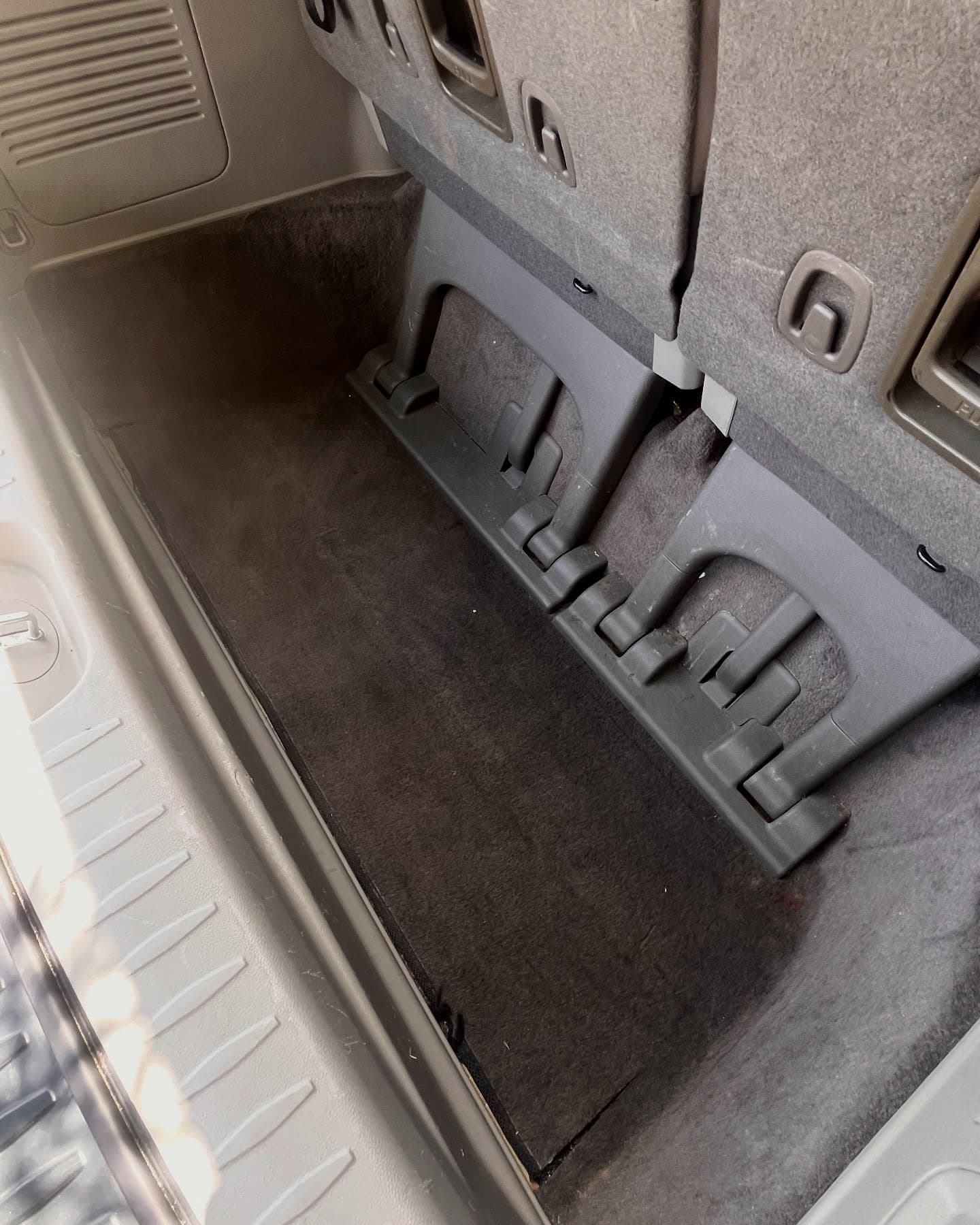 Interior detailing on a vehicle, Cumming GA (after)