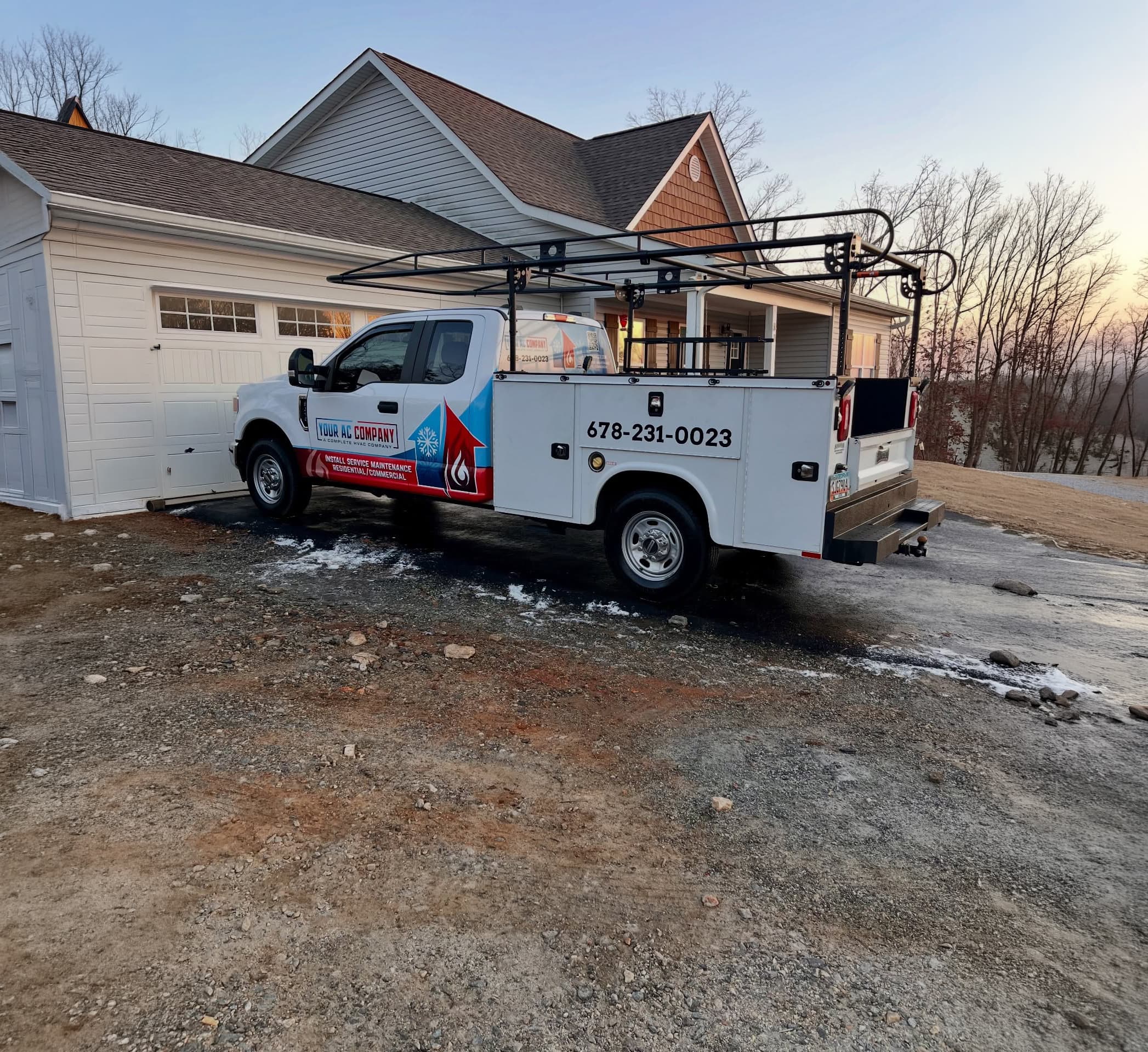 Fleet vehicle detailing on a fleet hero, Cumming GA